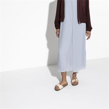 Birkenstock Madrid Big Buckle Birko-Flor - Graceful Pearl White